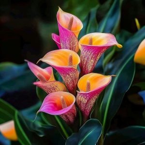 Калла Оникс купить по цене от 450р. в интернет-магазине «Посадика» с доставкой почтой в в Москве и по всей России – [изображение №1].